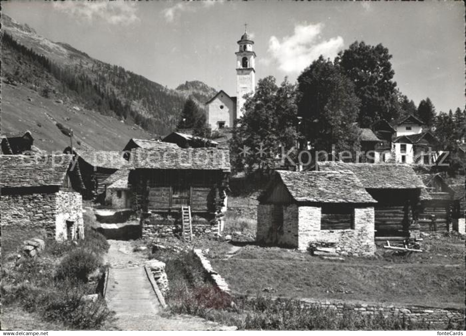 Bosco Gurin Teilansicht