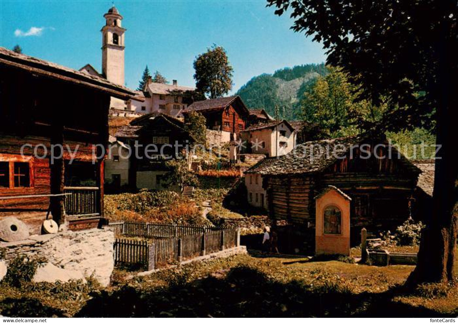 Bosco-Gurin TI Walserdorf im Tessin