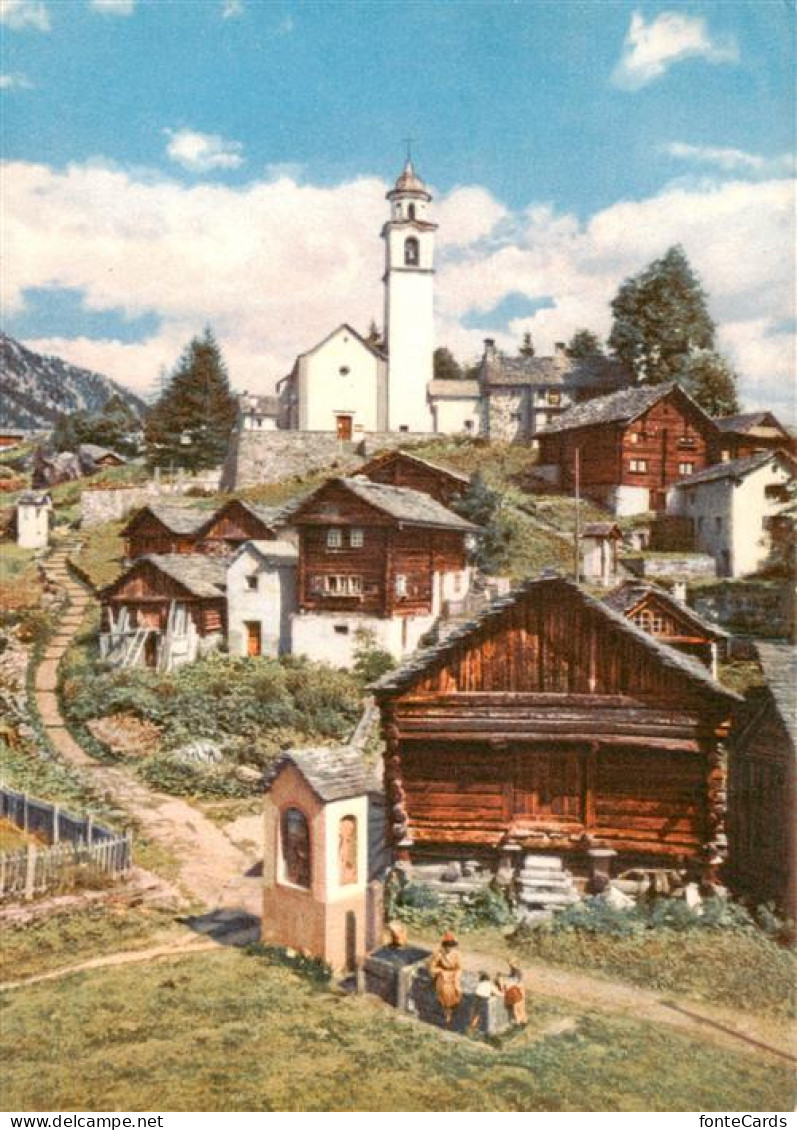Bosco-Gurin TI Walserdorf im Tessin