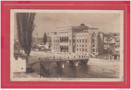 222917 / Sarajevo - GRADSKA VIJECNICA , USED 1928 Bosnia Bosnie Bosnien Herzegovine Herzegowina Erzegovina Herzegovina
