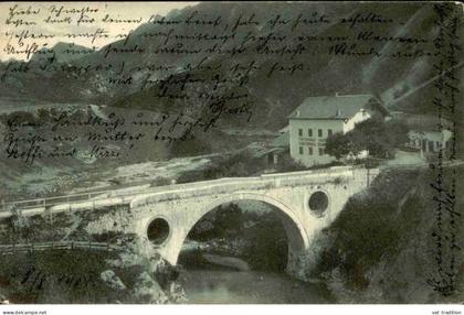 BOSNIE HERZEGOVINE -  Carte postale Photo d'un pont en montagne-  L 165696