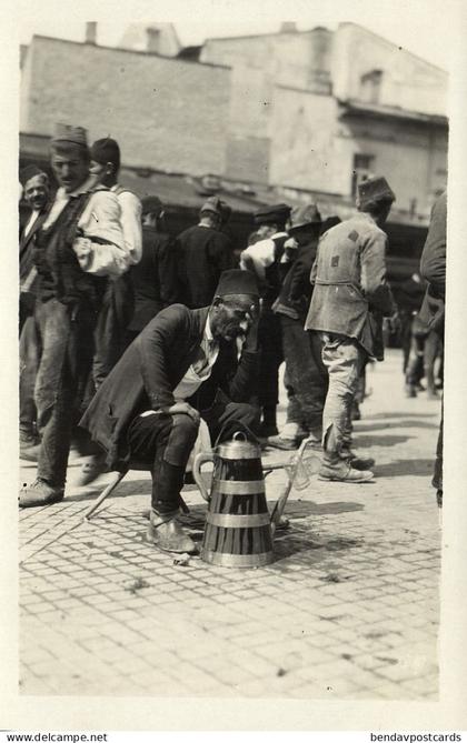 bosnia and herzegovina, MOSTAR Мостар, Lemonade Seller (1920s) RPPC Postcard