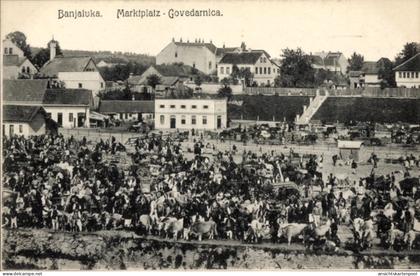 CPA Banja Luka Bosnien Herzegowina, Marktplatz, Govedarnica