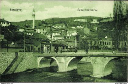 CPA Sarajevo Bosnien Herzegowina, Šeherčinabrücke