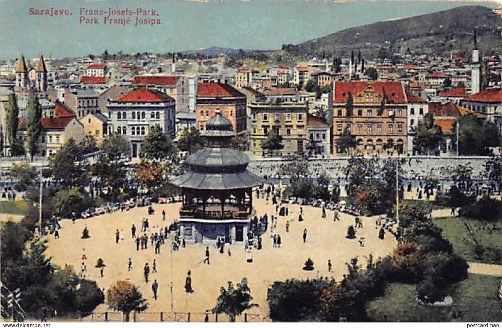 Bosnia Herzegovina - SARAJEVO - Park Franjé Josipa