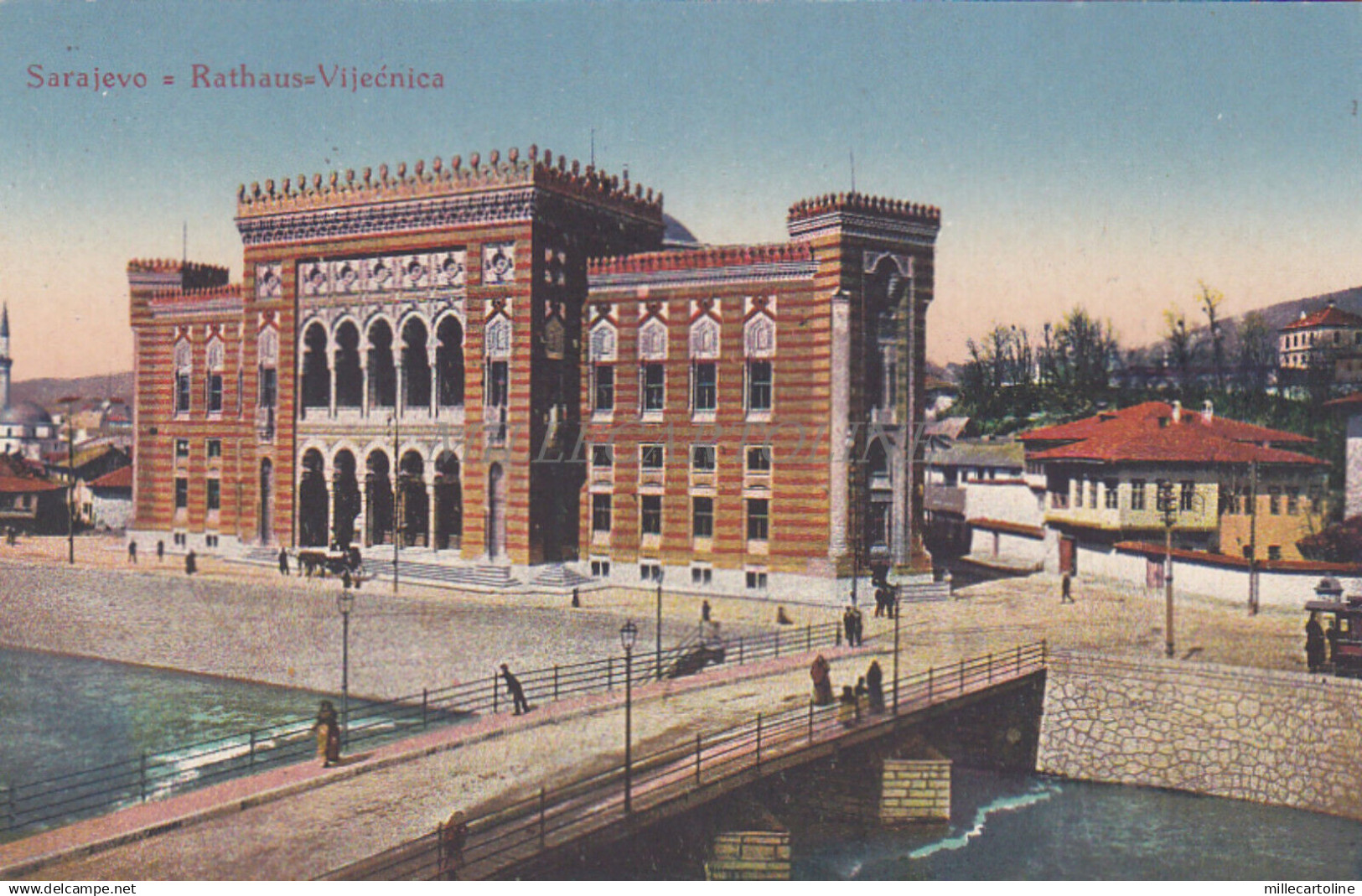 BOSNIA - Sarajevo - Rathaus
