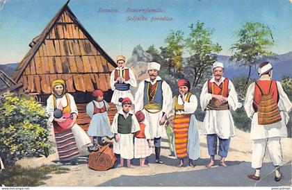 Bosnia Herzegovina - Peasant family