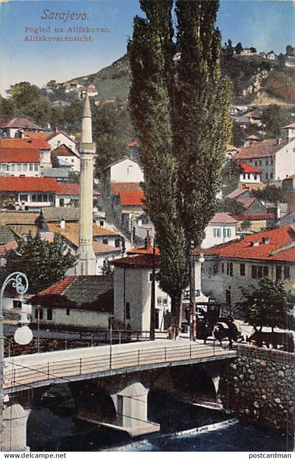 Bosnia Herzegovina - SARAJEVO - Pogled na Alifakovac