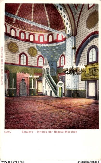 CPA Sarajevo Bosnien Herzegowina, Begova-Moschee