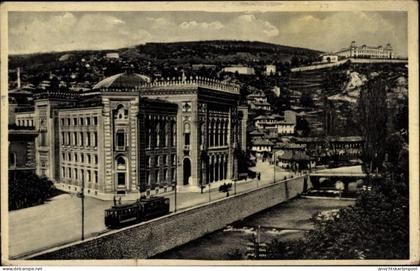 CPA Sarajevo Bosnien Herzegowina, Rathaus