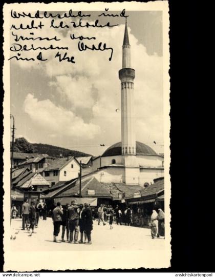 Photo CPA Sarajevo Bosnien Herzegowina, Moschee