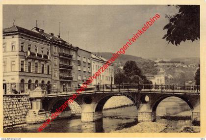 Sarajevo - Principov most - Pont Gavrilo Princip - Bosnia and Herzegovina Bosna i Hercegovina Босна и Херцеговина