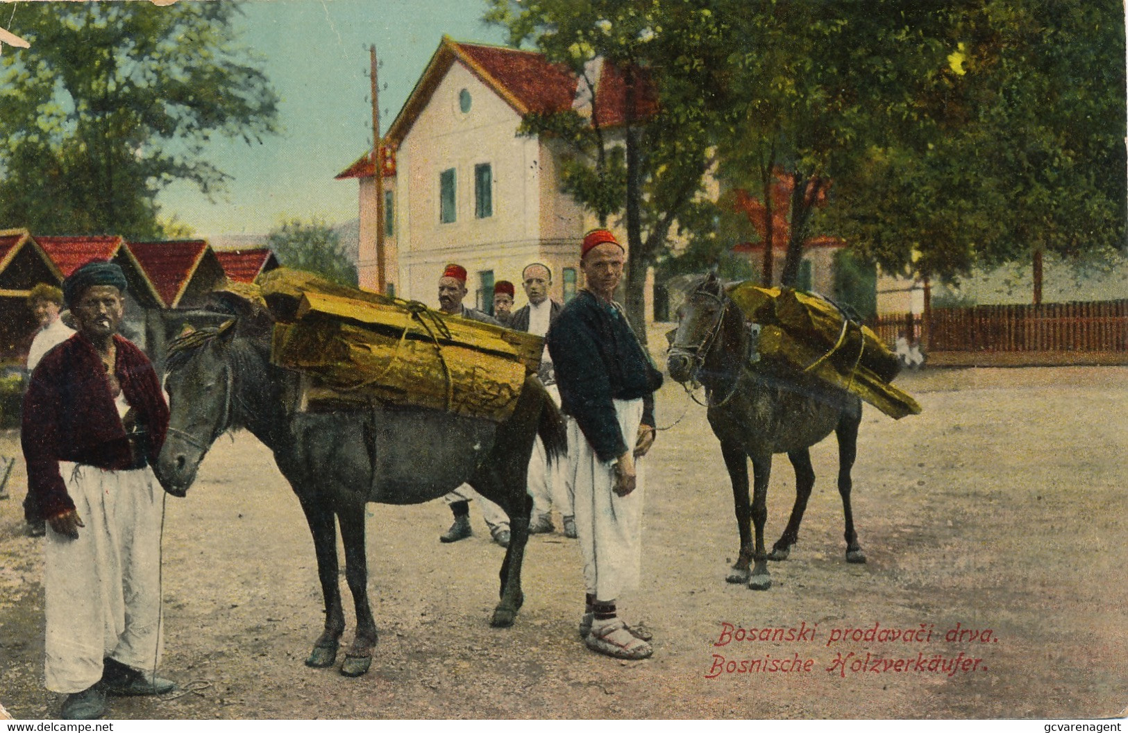 BOSNICHE HOLZVERKAUFER              2 SCANS