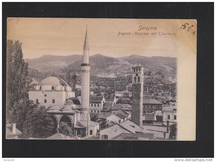 Bosnia and Herzegovina PPC Sarajevo Begova Mosque