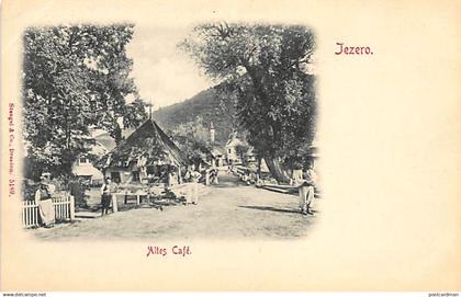 BOSNIA HERZEGOVINA - Jezero - The old coffee house.