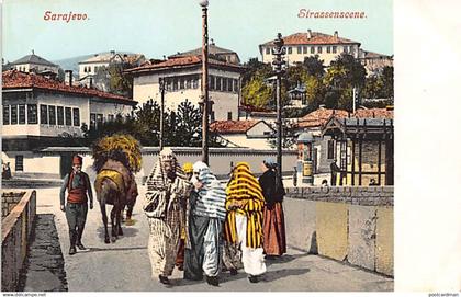 BOSNIA HERZEGOVINA - Sarajevo - Street scene 3.