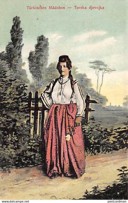 BOSNIA HERZEGOVINA - Turkish girl.