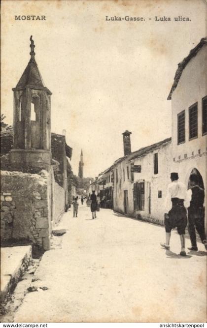CPA Mostar Bosnien Herzegowina, Luka-Gasse