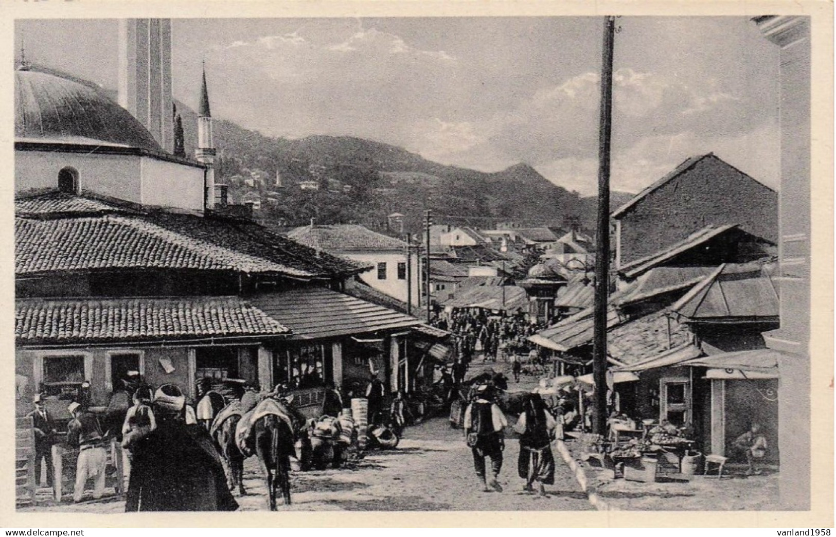 BOSNIE-HERZEGOVINE-SARAJEVO-auf dem markte