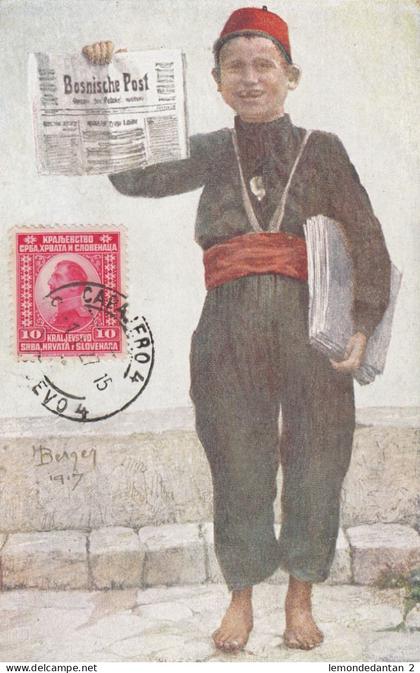 Bosnia Herzegovina - Bosnische Post 1927