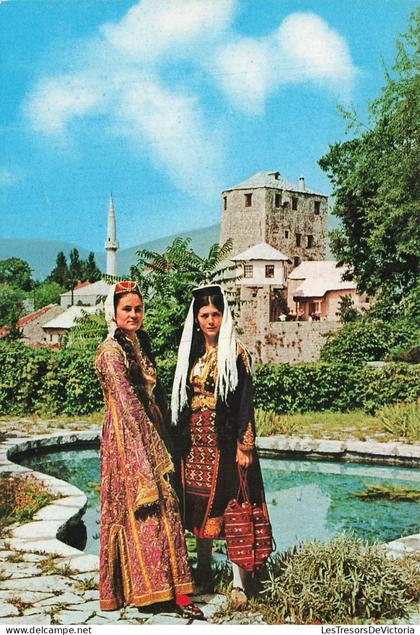 BOSNIE HERZEGOVINE - Monstar -  folklore - tenue traditionnelle - CP