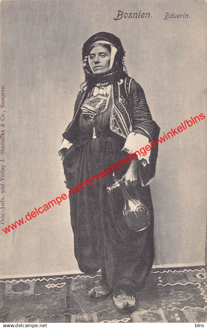 Bosnien - Bäuerin