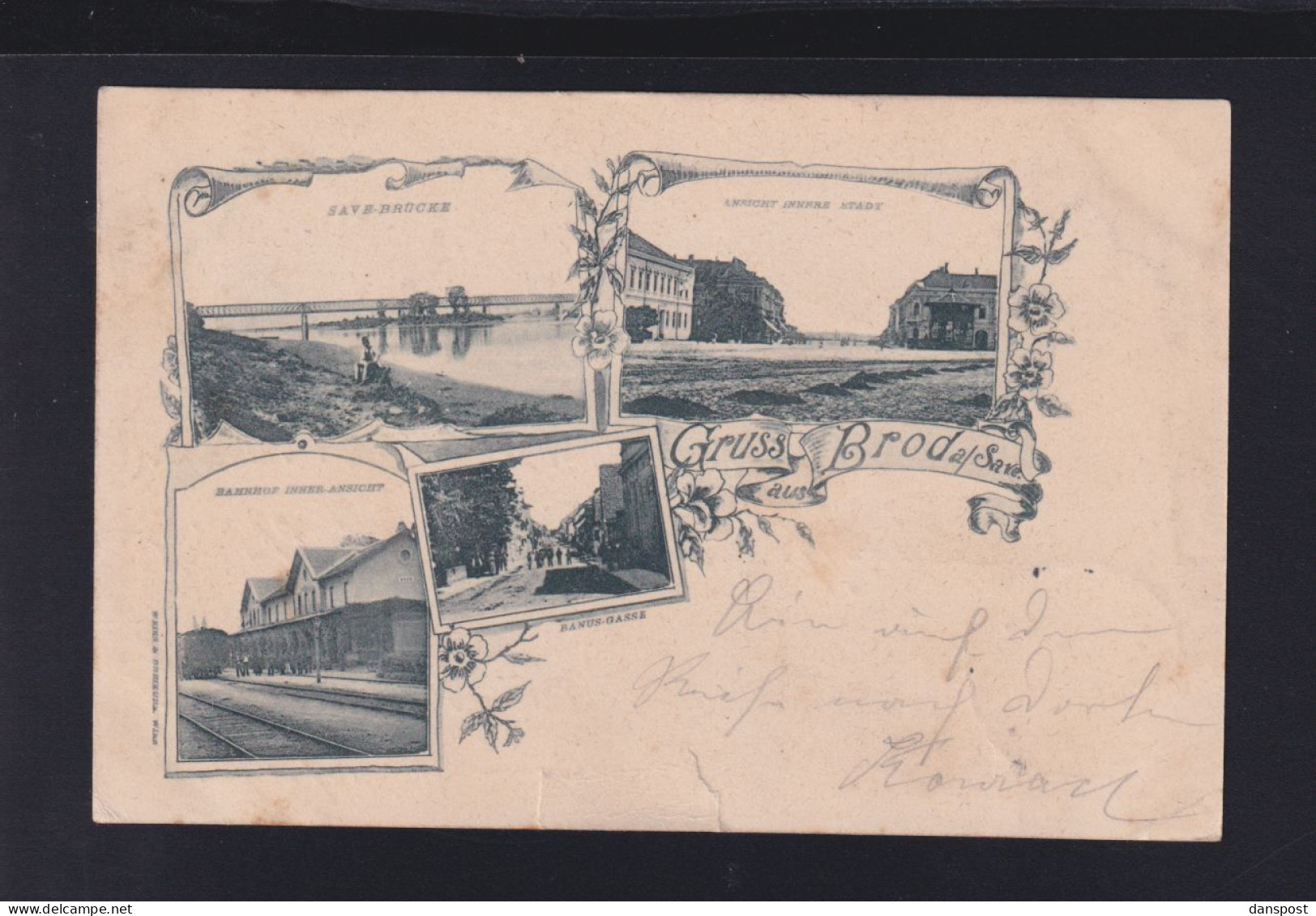 Bosnien Herzegowina AK Brod a. Save 1899