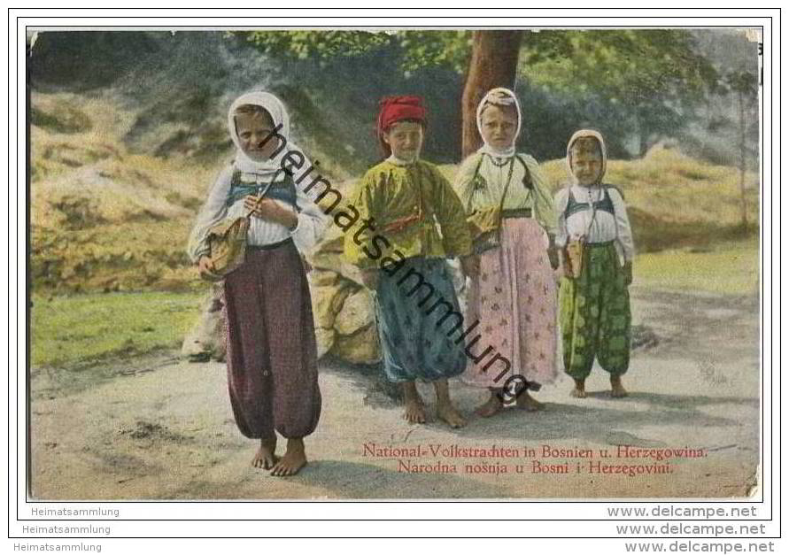 Bosnien-Herzegowina - Bosne i Hercegovine - National-Volkstrachten