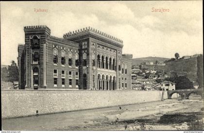 CPA Sarajevo Bosnien Herzegowina, Rathaus
