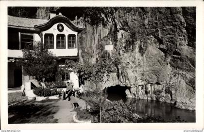 Photo CPA Mostar Bosnien Herzegowina, Quell, Fluss, Wohnhaus