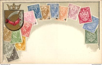 Timbres CPA Bosnien Herzegowina, Blason