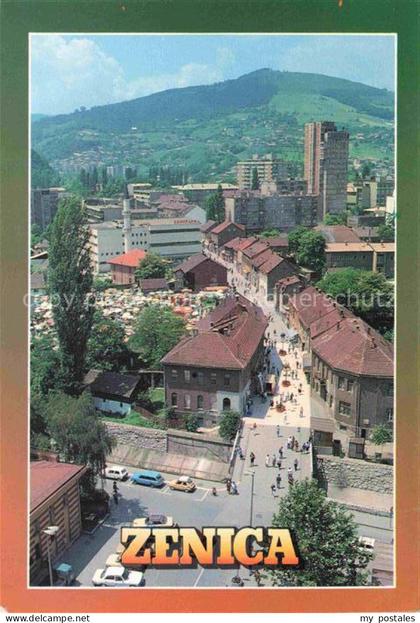 Zenica Zenica-Doboj Bosnien Herzegowina Bosnia Ortsansicht