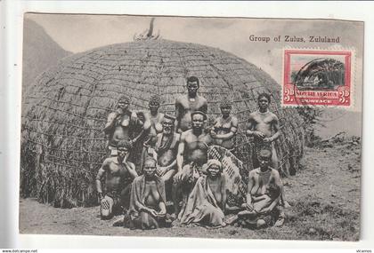 CP BOTSWANA Group of Zulus ZULULAND