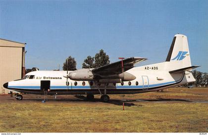 AIR BOTSWANA fokker F27 friendship 200 A2-ADG at the airport of Johannesburg  (Scan R/V) N° 4 \MP7135