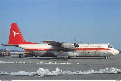 BOTSWANA Air Botswana cargo HERCULES L.382 G A2-ACA c/n 35C-4701 coll Pauchet Johannesburg 1982 (2 scans) N°38 \MP7111