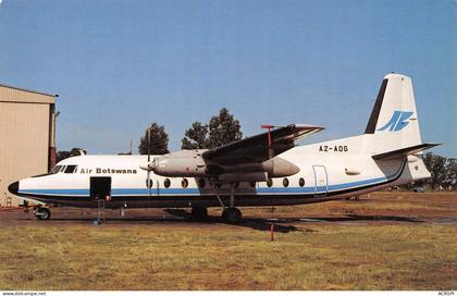 BOTSWANA Air Botswana Fokker F27 friendchip 200 A2-ADG c/n 10200 Johannesburg 1983 (2 scans) N°37 \MP7111