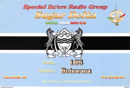 BOTSWANA GAROBONE Sugar Delta Italian Radio Club division RSA Botswana RSA (2 scans) N°23 \MP7111