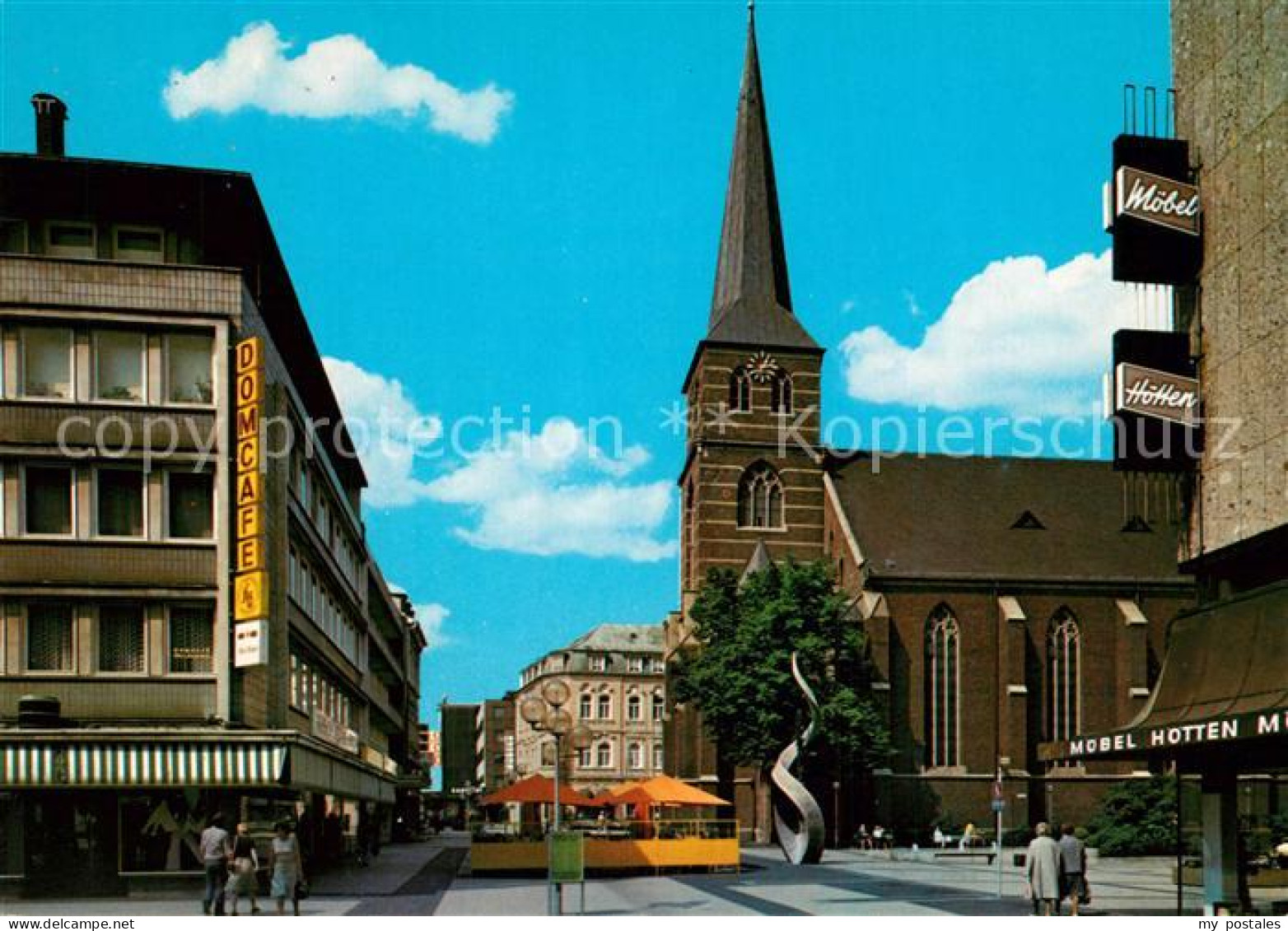 Bottrop Hochstrasse Cyriakus Kirche