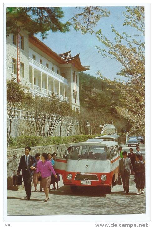 BOU@ CP KEUMGANG SAN, KUMGANGSAN, MINI BUS CAR CAMIONETTE, COREE DU NORD