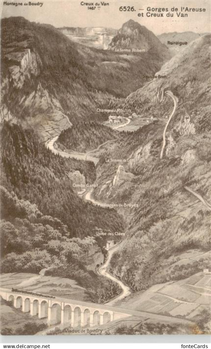 Boudry NE Viaduc de Boudry Gorges de l Areuse et Creux du Van
