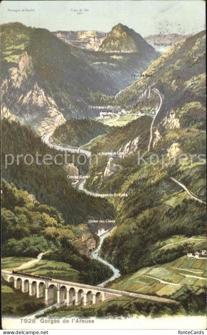 Boudry Viaduc Gorges de l'Areuse