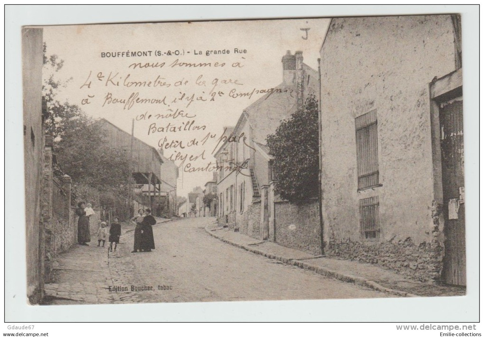 BOUFFEMONT (95) - LA GRANDE RUE