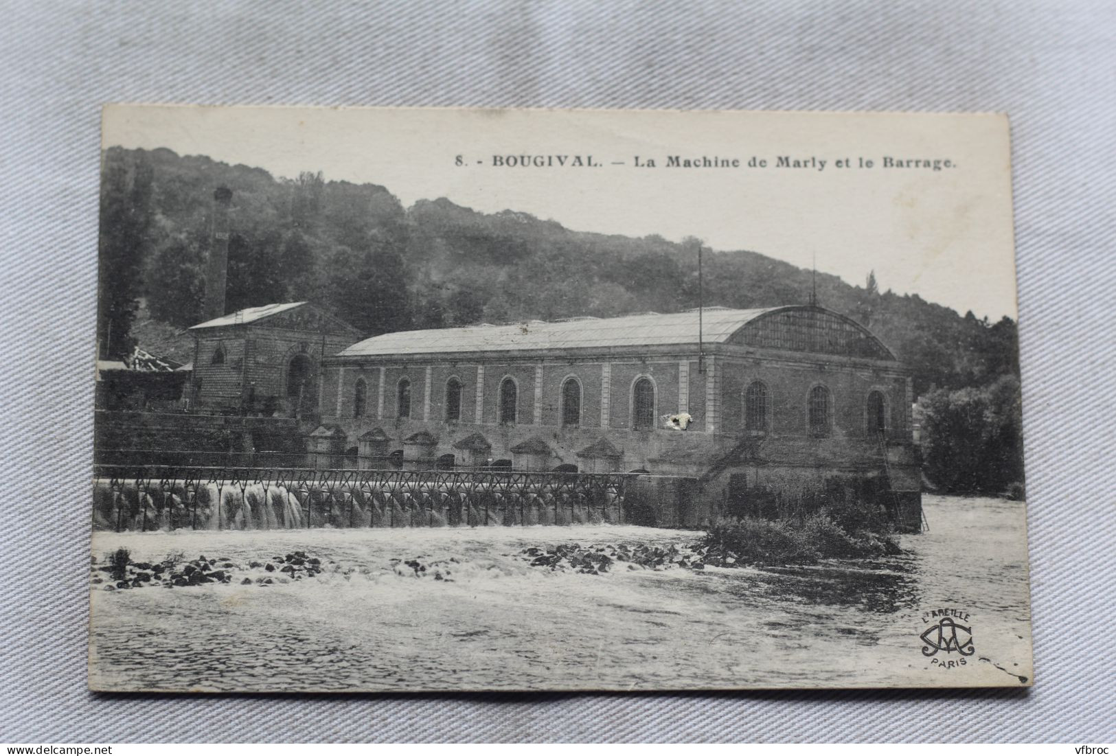 Bougival, la machine de Marly et le barrage, Yvelines 78