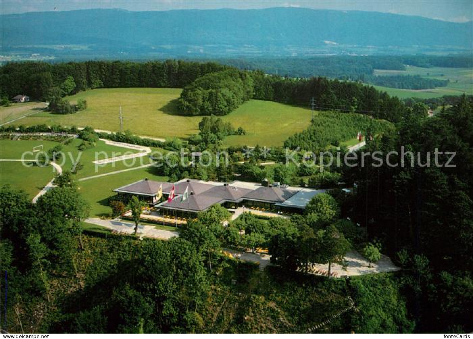 Bougy-Villars Fondation Pre Vert du Signal de Bougy vue aeriénne