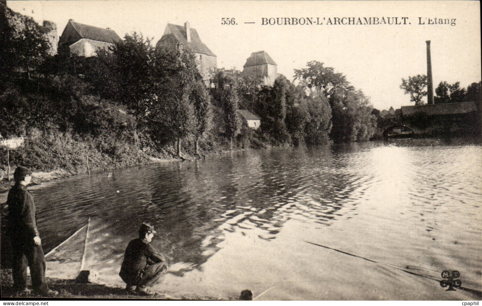 Bourbon l'Archambault CPA L'etang