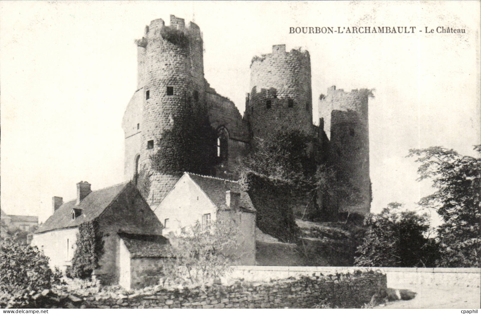 Bourbon l'archambault CPA Le chateau