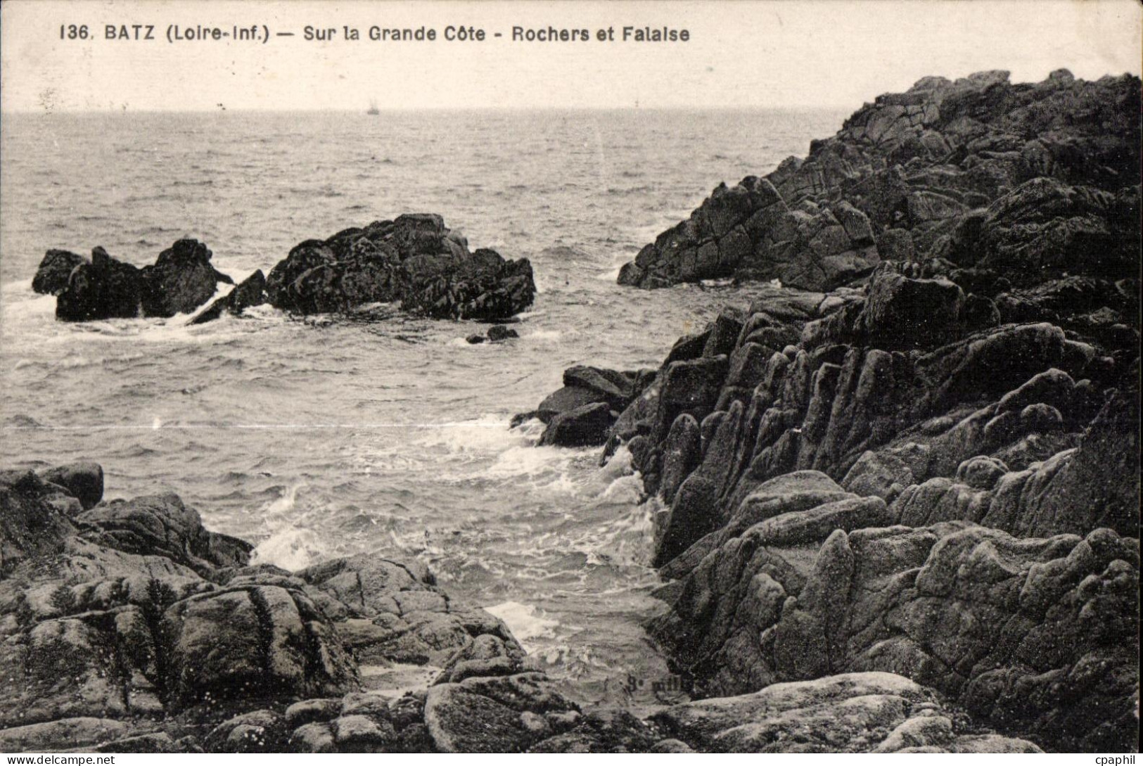 Bourg de Batz - Sur la Grande Cote - CPA