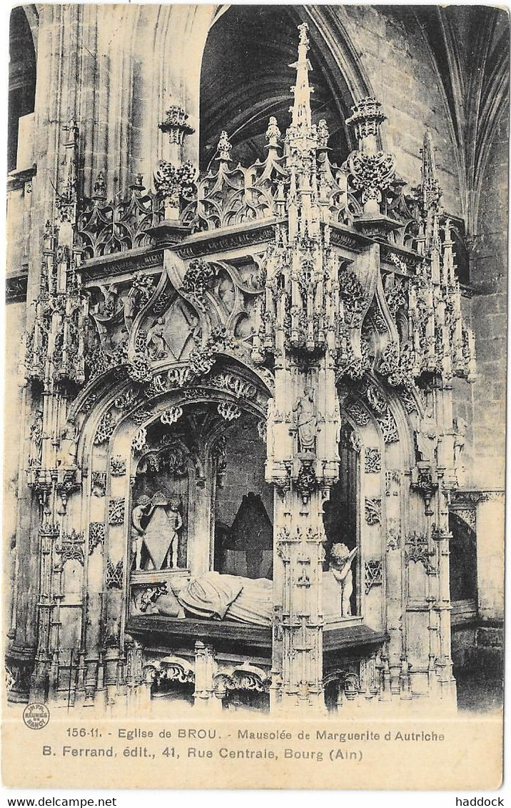 BOURG : EGLISE DE BROU