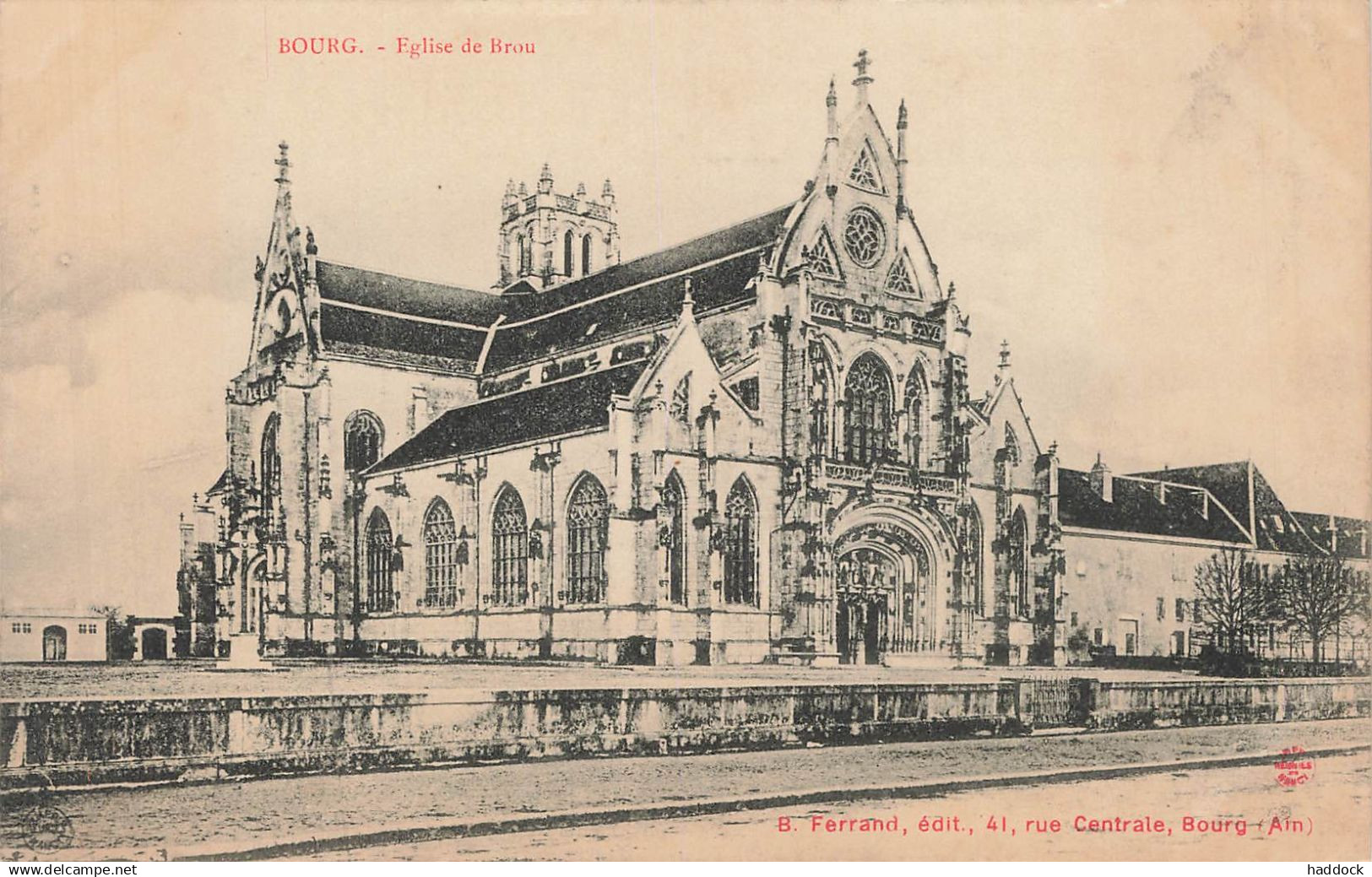 BOURG : EGLISE DE BROU