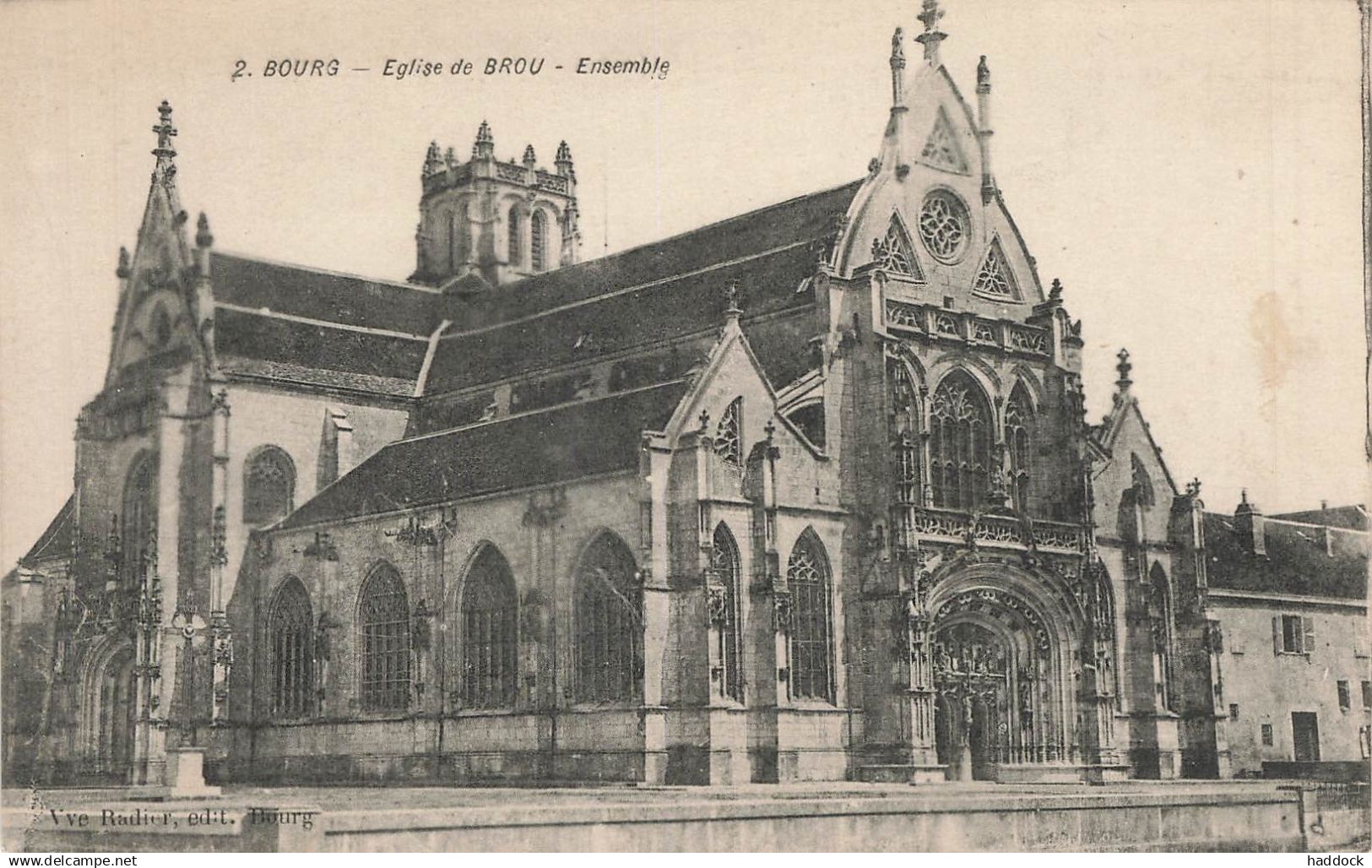 BOURG : EGLISE DE BROU - ENSEMBLE